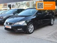 Usado Seat Leon Reference 130 CV (95 kW) 2018 Negro Berlina