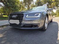 Usado Audi A8 258 CV (189 kW) 2014 Gris / plata Berlina