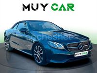 Usado Mercedes E220 194 CV (142 kW) 2018 Negro Descapotable