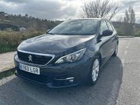 Usado Peugeot 308 Style 100 CV (73 kW) 2020 Azul Familiar
