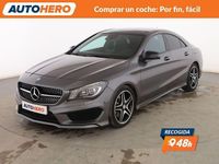 Usado Mercedes CLA220 AMG line 177 CV (130 kW) 2015 Gris Berlina
