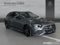 Usado Mercedes C220 200 CV (147 kW) 2025 Gris Familiar