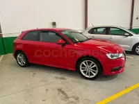 Usado Audi A3 Ambition 110 CV (80 kW) 2014 Rojo Berlina
