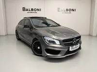 Usado Mercedes CLA220 Shooting Brake AMG line 177 CV (130 kW) 2016 Gris / plata Familiar
