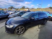 Usado Audi A6 S-Line 204 CV (150 kW) 2014 Azul Familiar
