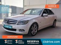 Usado Mercedes C200 136 CV (100 kW) 2009 Blanco Berlina