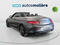Usado Mercedes C220 170 CV (125 kW) 2017 Gris Descapotable