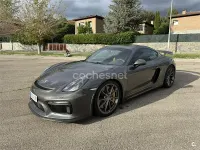 Usado Porsche Cayman GT4 385 CV (283 kW) 2015 Gris / plata Coupe