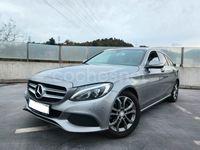 Usado Mercedes C220 170 CV (125 kW) 2016 Gris / plata Familiar