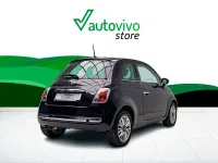 Usado Fiat 500C Lounge 69 CV (50 kW) 2019 Negro Descapotable