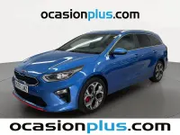 Usado Kia Ceed 136 CV (100 kW) 2021 Azul Utilitario
