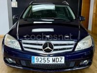 Usado Mercedes C220 Avantgarde 170 CV (125 kW) 2009 Azul Familiar