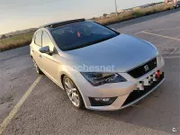 Usado Seat Leon FR 150 CV (110 kW) 2014 Gris / plata Berlina