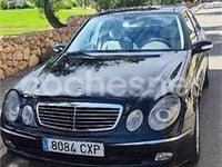 Usado Mercedes E320 Avantgarde 204 CV (150 kW) 2002 Negro Berlina