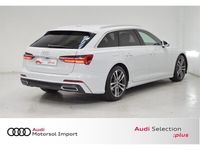 Usado Audi A6 S-Line 204 CV (150 kW) 2022 Blanco glaciar Familiar
