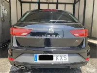 Usado Seat Leon ST FR 150 CV (110 kW) 2019 Negro Familiar