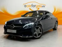 Usado Mercedes C220 170 CV (125 kW) 2018 Azul Coupe