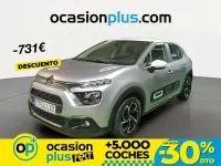 Usado Citroën C3 Feel 83 HP (61 kW) 2022 Cinzento Citadino