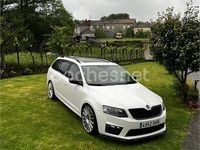 Usado Skoda Octavia RS 184 CV (135 kW) 2014 Blanco Utilitario