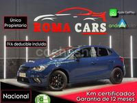 Usado Seat Ibiza Reference 95 CV (69 kW) 2017 Azul Berlina