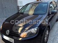 Usado VW Golf VI 105 CV (77 kW) 2011 Negro Utilitario