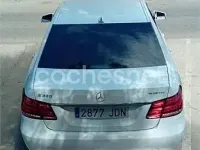 Usado Mercedes E220 Avantgarde 170 CV (125 kW) 2015 Blanco Berlina
