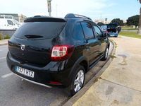 Usado Dacia Sandero Stepway 90 CV (66 kW) 2013 Negro Utilitario