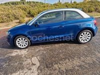 Usado Audi A1 86 CV (63 kW) 2014 Azul Berlina