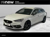 Usado Seat Leon FR 110 CV (80 kW) 2023 Blanco Berlina