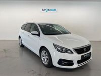 Usado Peugeot 308 SW Style 131 CV (96 kW) 2018 Blanco Familiar