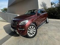 Usado Mercedes ML350 306 CV (225 kW) 2014 Granate SUV