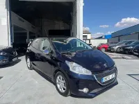 Usado Peugeot 208 Access 82 CV (60 kW) 2015 Azul Utilitario