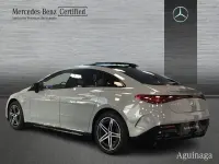 Usado Mercedes EQE350 214 kW (292 CV) 2023 Manufaktur gris alpino