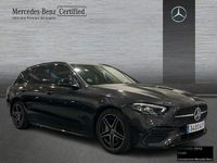 Usado Mercedes C220 AMG line 200 CV (147 kW) 2025 Gris grafito Familiar