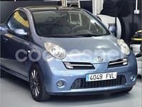 Usado Nissan Micra C+C Tekna 110 CV (80 kW) 2007 Azul Descapotable