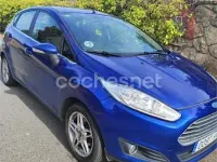 Usado Ford Fiesta Titanium 75 CV (55 kW) 2014 Azul Utilitario