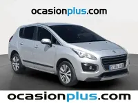 Usado Peugeot 3008 Style 150 CV (110 kW) 2015 Gris Familiar