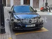 Usado Mercedes C180 Avantgarde 120 CV (88 kW) 2011 Negro Familiar