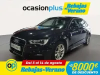 Usado Audi A3 Sportback 122 CV (89 kW) 2014 Negro Utilitario
