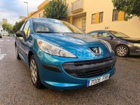 Usado Peugeot 207 75 CV (55 kW) 2007 Azul Berlina