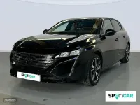 Usado Peugeot 308 Allure 130 CV (95 kW) 2022 Negro