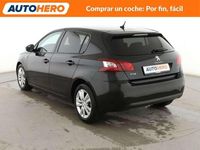 Usado Peugeot 308 Style 99 CV (72 kW) 2017 Negro Utilitario