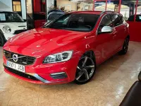 Usado Volvo V60 R-Design Momentum 136 CV (100 kW) 2015 Rojo Familiar