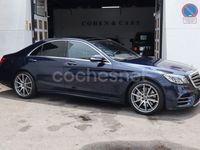 Usado Mercedes S350 286 CV (210 kW) 2018 Azul Berlina