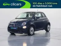 Usado Fiat 500 Lounge 69 CV (50 kW) 2019 Azul Utilitario