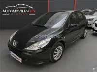 Usado Peugeot 307 110 CV (80 kW) 2007 Negro Berlina