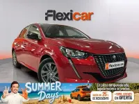 Usado Peugeot 208 Active 100 CV (73 kW) 2022 Rojo Utilitario