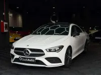 Usado Mercedes CLA180 136 CV (100 kW) 2019 Blanco Coupe