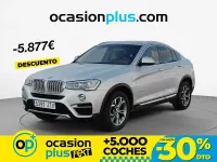 Usado BMW X4 190 CV (139 kW) 2016 Gris SUV