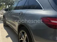 Usado Mercedes GLC250 AMG line 204 CV (150 kW) 2017 Gris / plata SUV